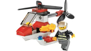 Fire Helicopter von LEGO – Produktfoto