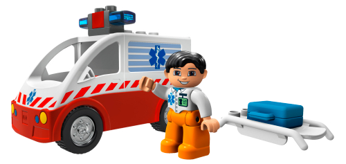 Ambulance: Hulp is Onderweg met LEGO Duplo Set 4979