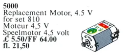 LEGO Replacement 4.5V Motor (5000)