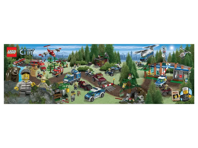 City Poster von LEGO – Produktfoto