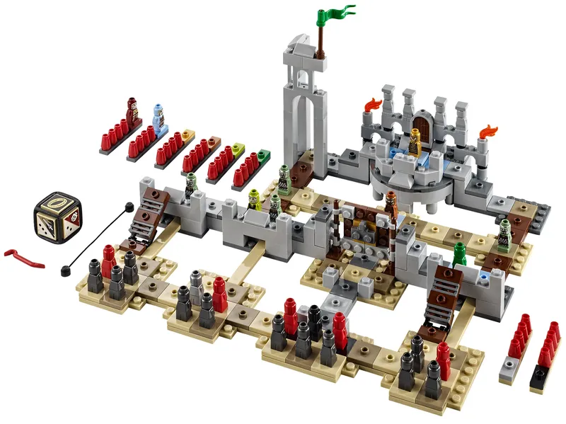 The Battle of Helm's Deep van LEGO – productfoto