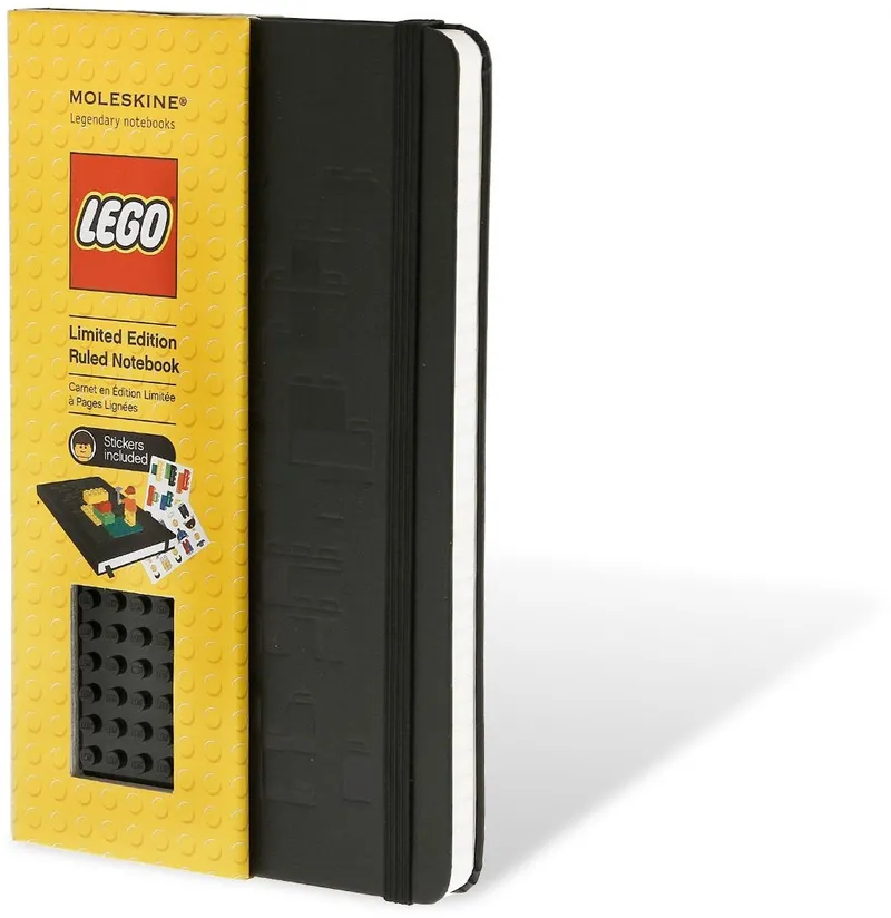 Limited Edition Ruled Notebook (Black) de LEGO – photo du produit