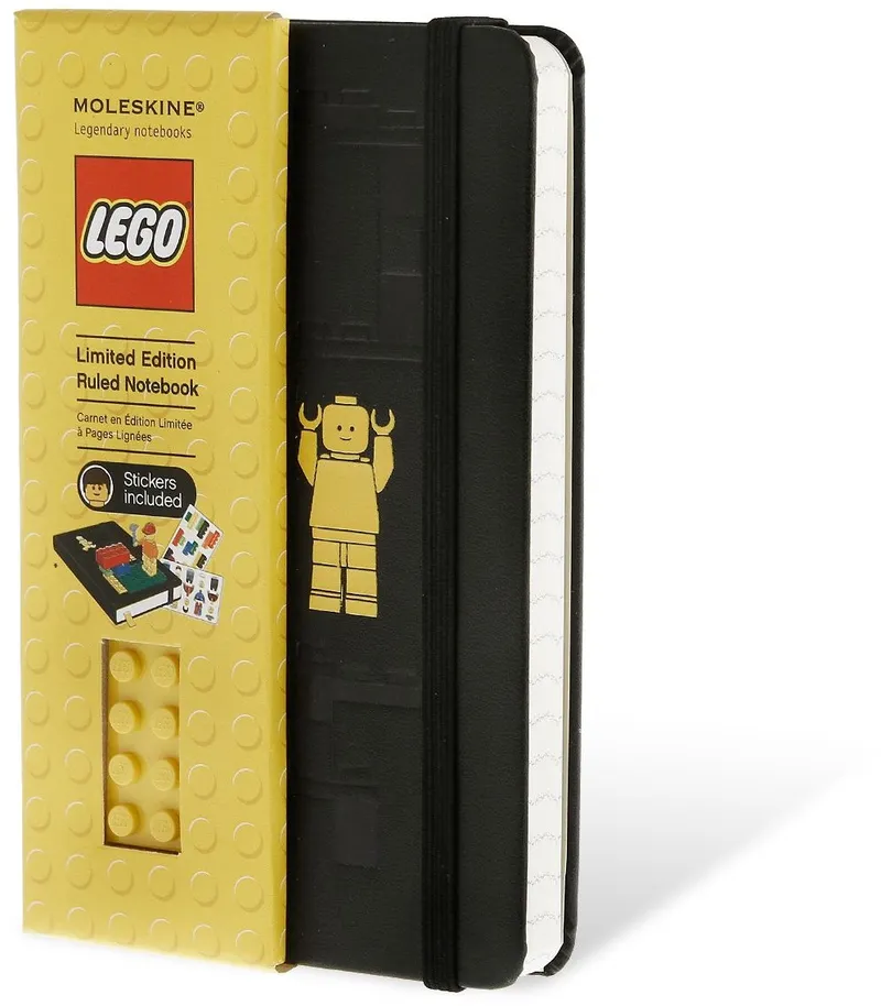 Limited Edition Ruled Notebook (Yellow) de LEGO – photo du produit