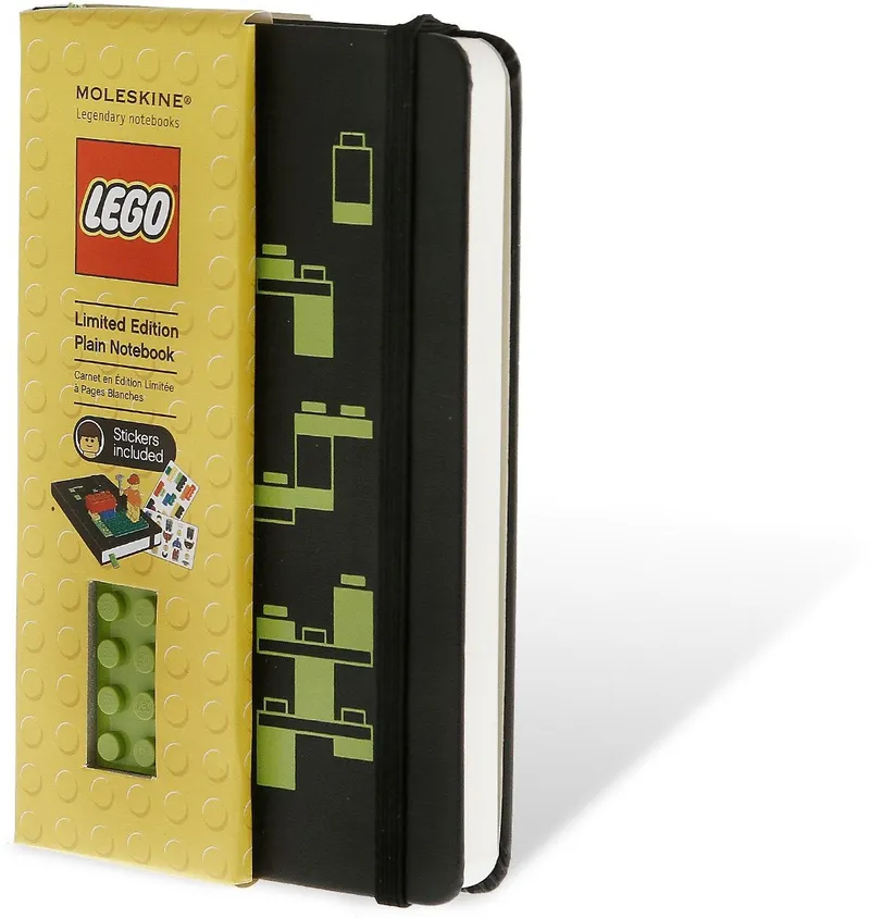 Limited Edition Plain Notebook (Lime) by LEGO – product photo