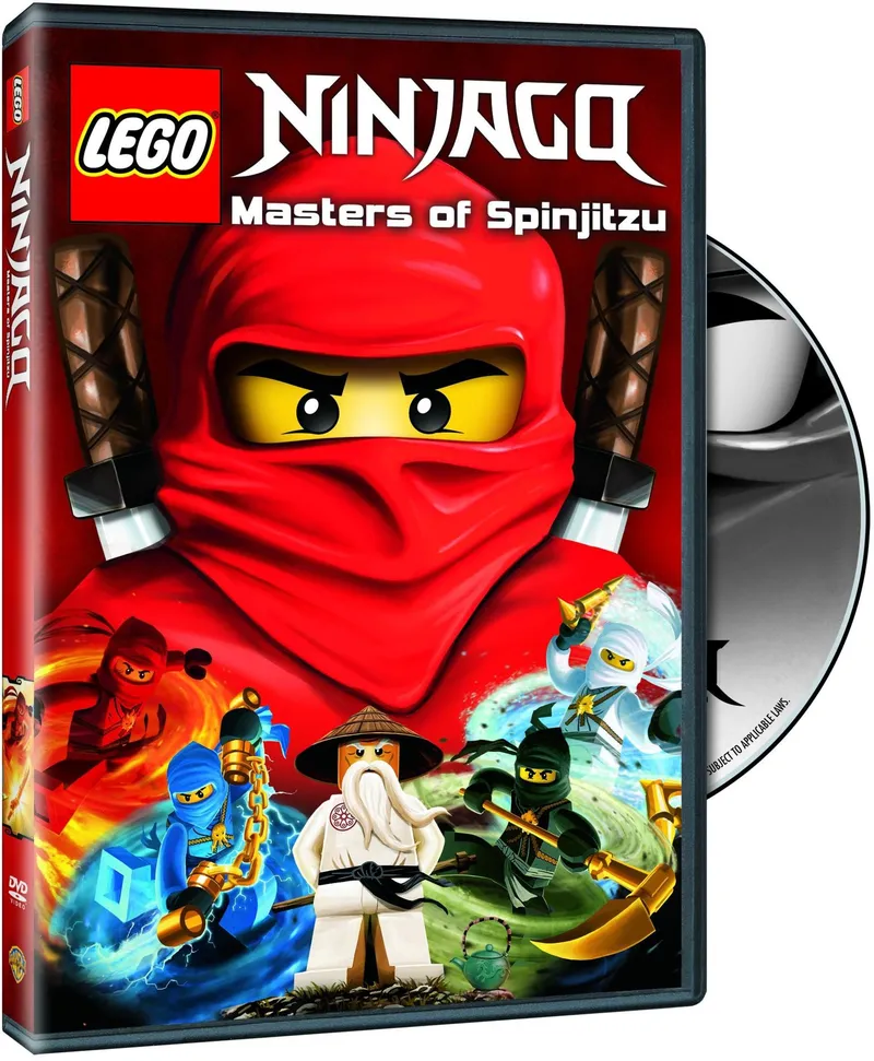Ninjago: Masters of Spinjitzu (DVD) van LEGO – productfoto