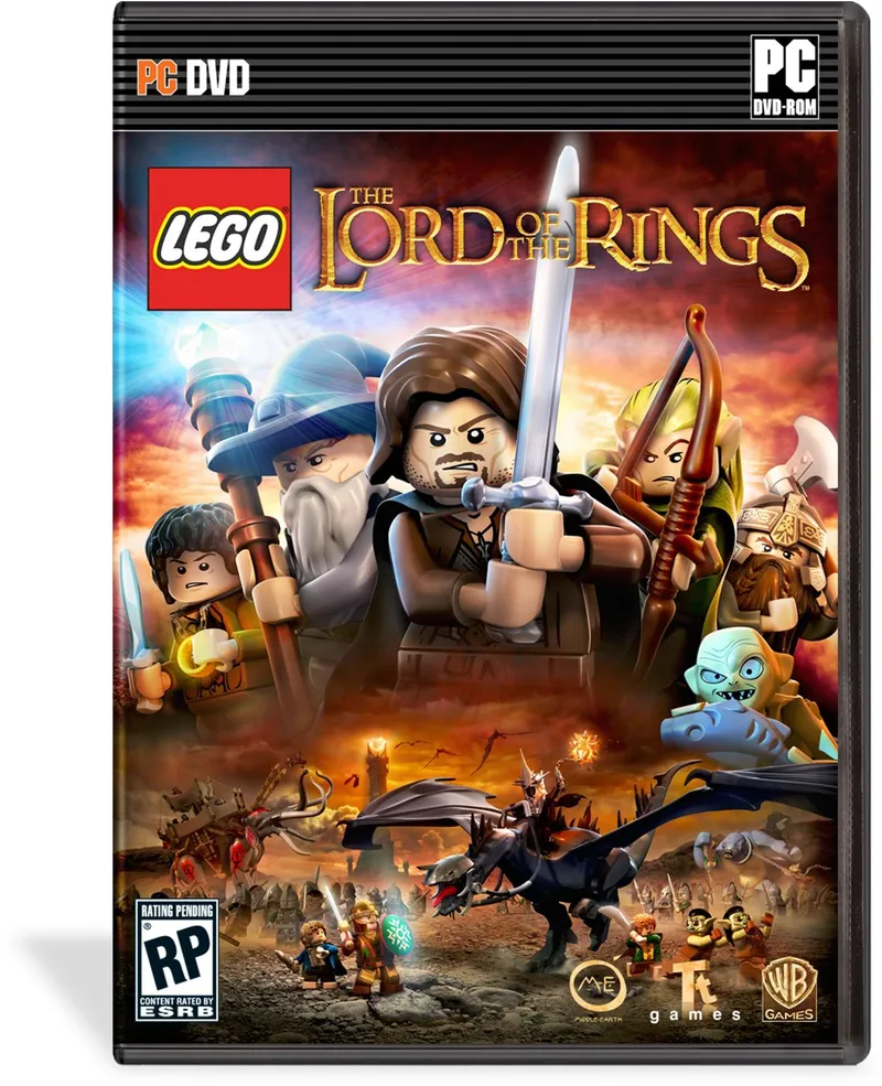The Lord of the Rings - PC DVD-ROM von LEGO – Produktfoto
