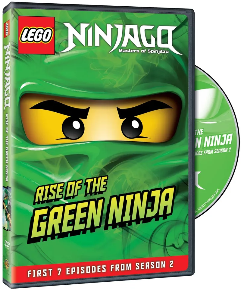 Ninjago: Rise of the Green Ninja - DVD by LEGO – product photo