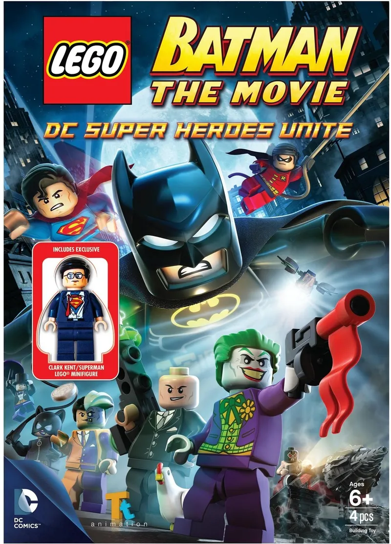 DC - Batman The Movie - DC Super Heroes Unite (DVD) von LEGO – Produktfoto
