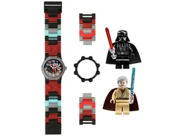 LEGO Darth Vader vs Obi-Wan Buildable Watch with Toy (5002211)