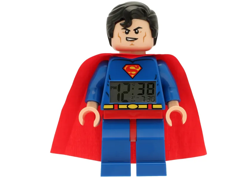 Superman Alarm Clock van LEGO – productfoto