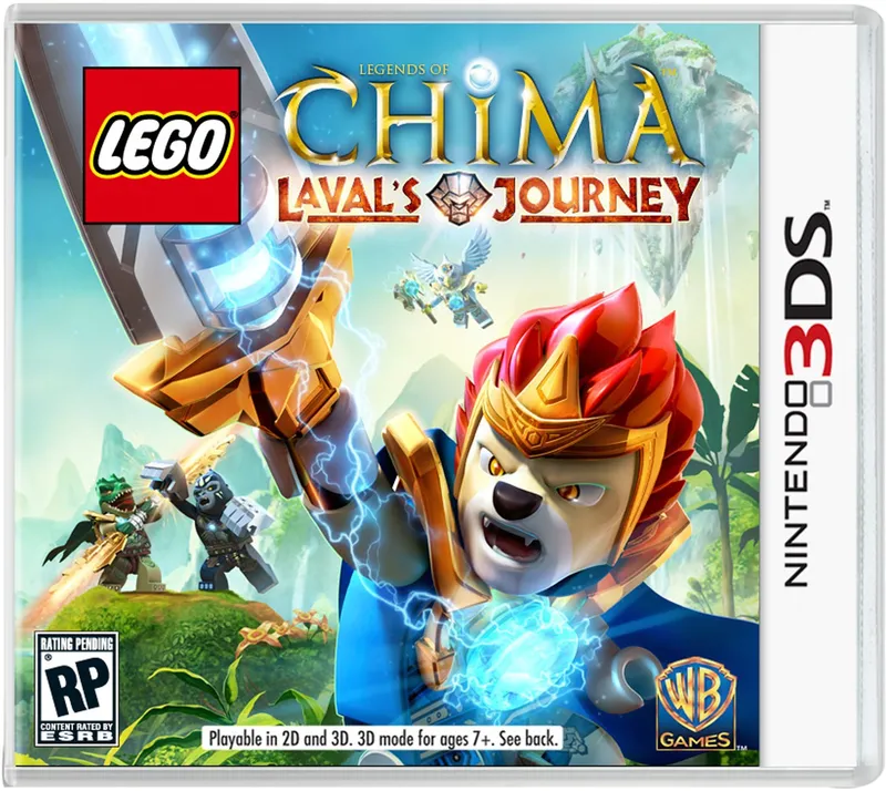 Legends of Chima: Laval's Journey - 3DS von LEGO – Produktfoto