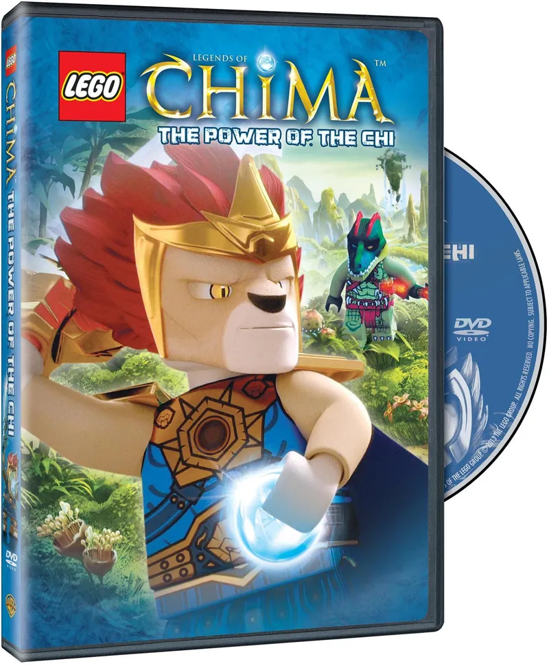 Legends of Chima: The Power of the CHI (DVD) de LEGO – photo du produit
