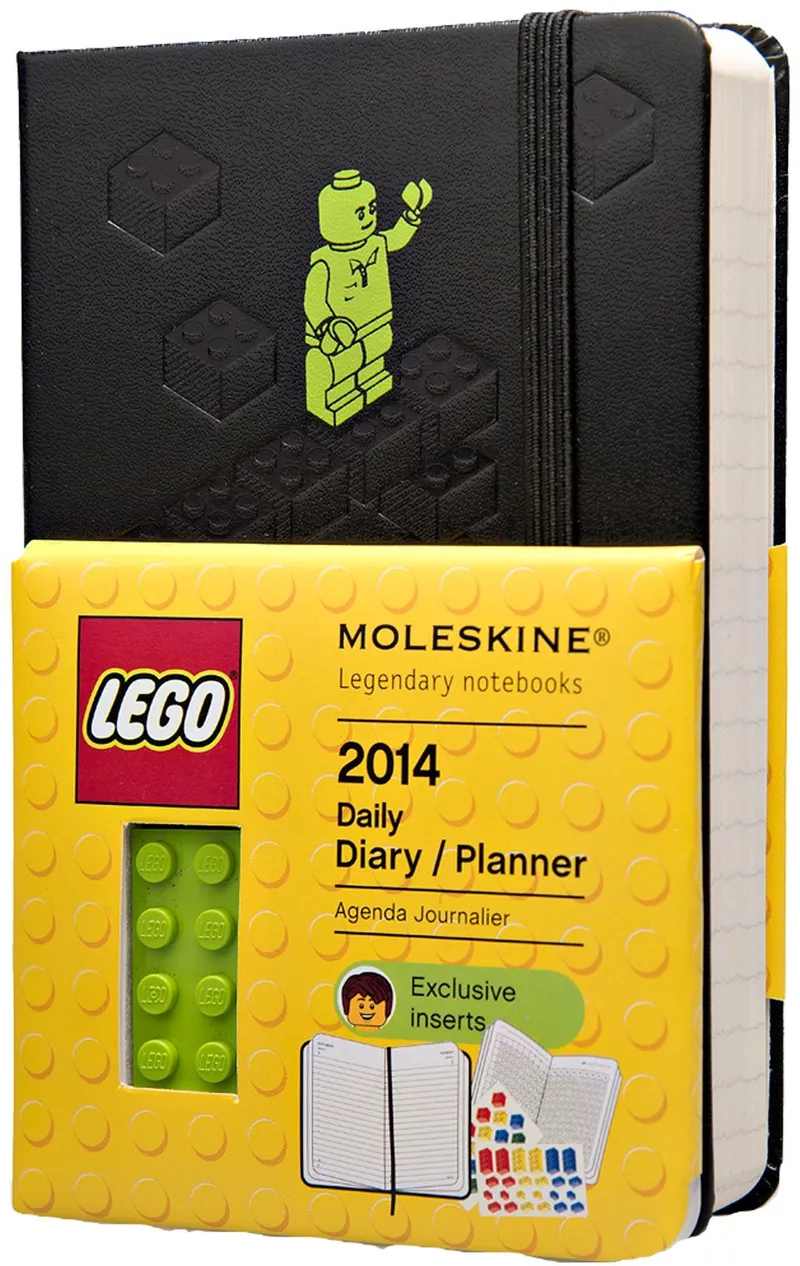 2014 Daily Diary / Planner (Lime) de LEGO – photo du produit