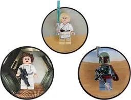 LEGO Luke Skywalker, Princess Leia and Boba Fett Magnets (5002825)