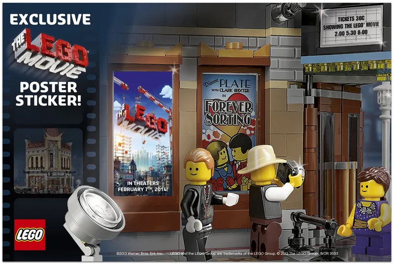 The LEGO Movie Poster Sticker by LEGO – product photo