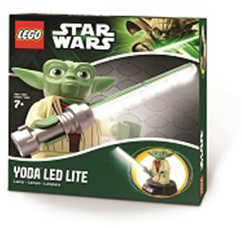 Yoda Desk Lamp (Trans-Clear Lightsaber) by LEGO – product photo