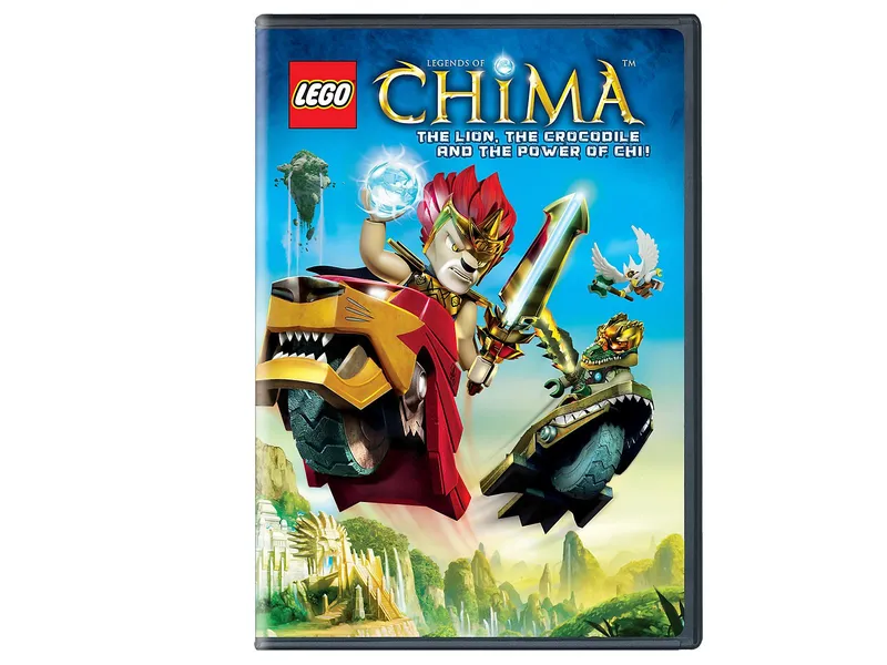 Legends of Chima: The Lion, The Crocodile and the Power of CHI! - DVD von LEGO – Produktfoto