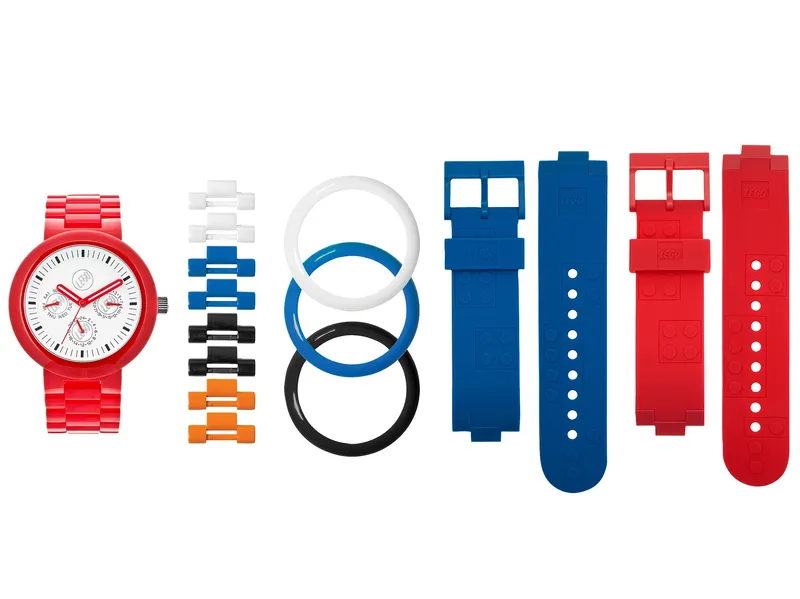Multi-stud Red Adult Tachymeter Watch by LEGO – product photo