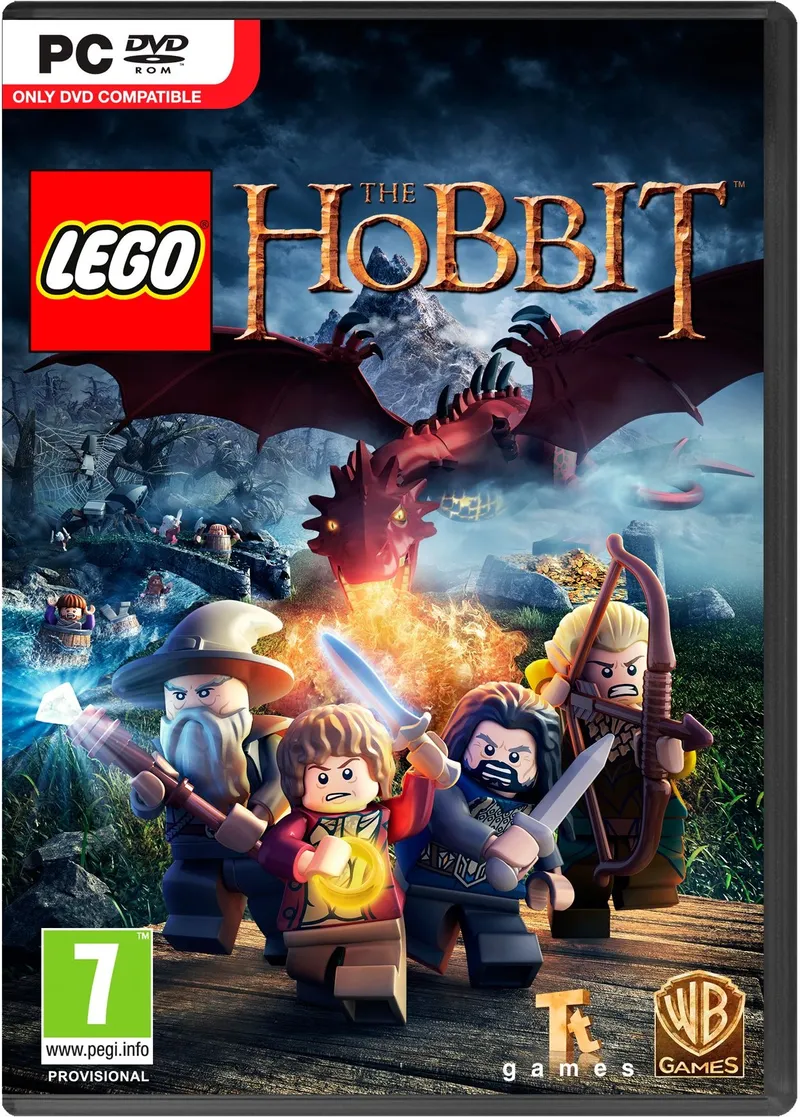 The Hobbit - PC DVD-ROM van LEGO – productfoto