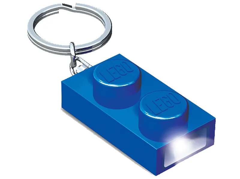 1 x 2 Brick Key Light (Blue) de LEGO – photo du produit