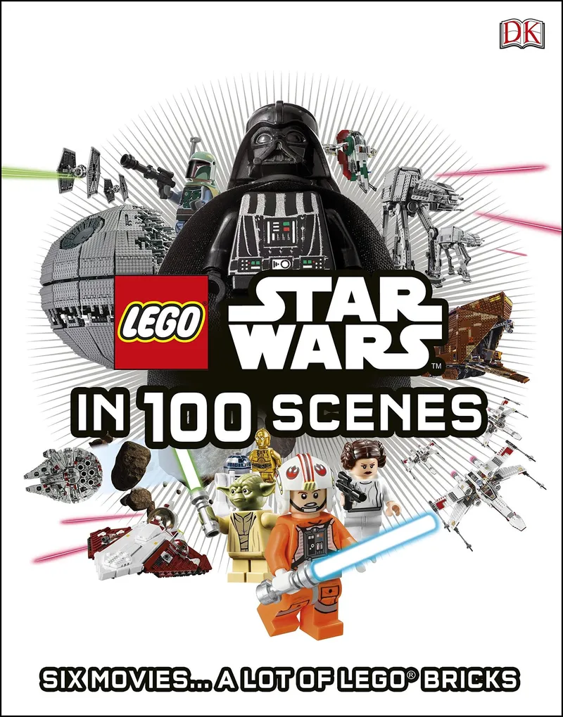 Star Wars in 100 Scenes poster by LEGO – product photo