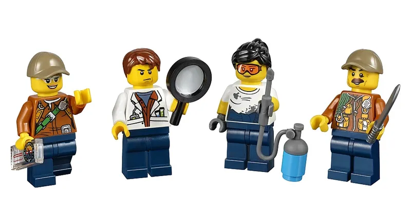 City Jungle Minifigure Collection by LEGO – product photo