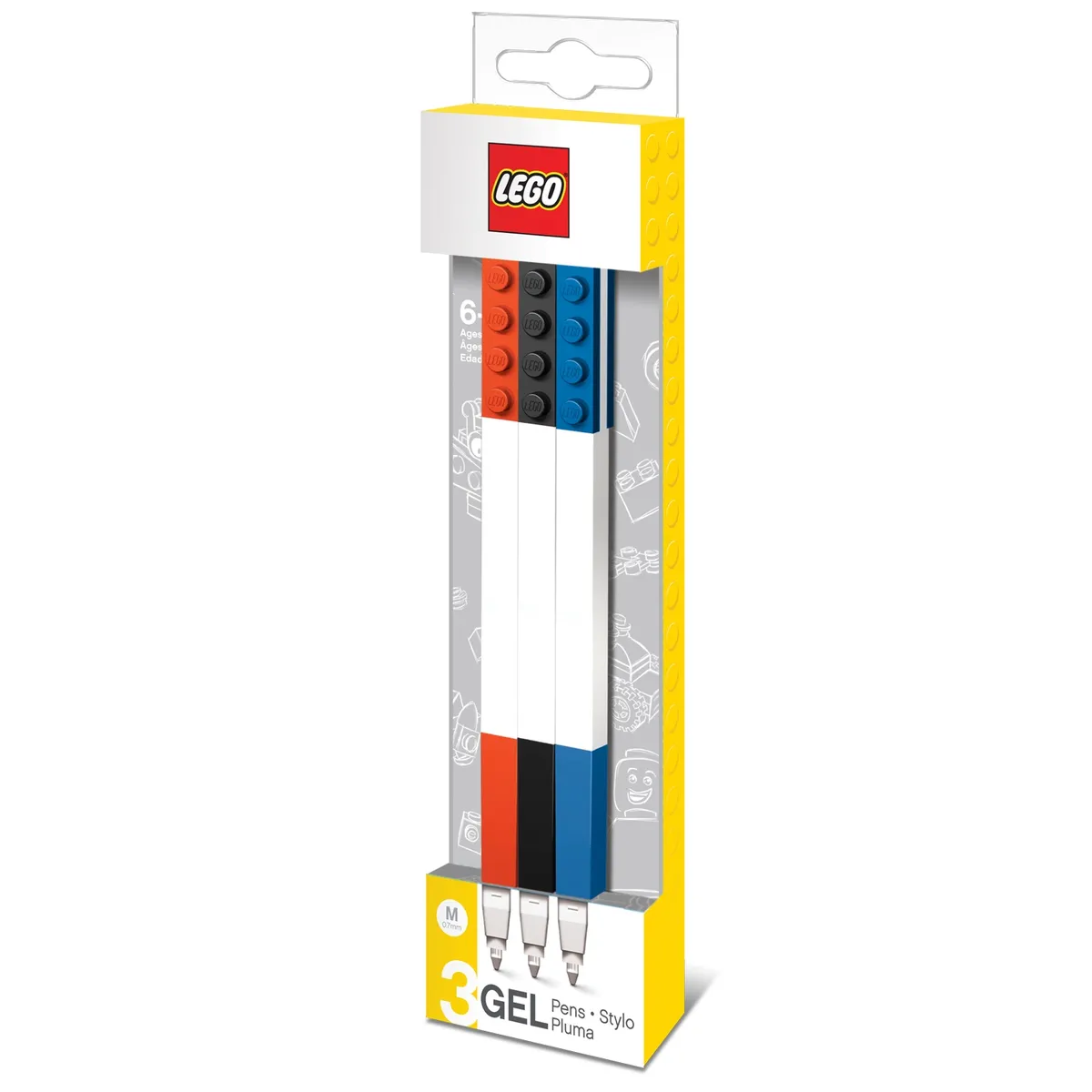 LEGO LEGO 3-Pack Gel Pen Set (5005109)