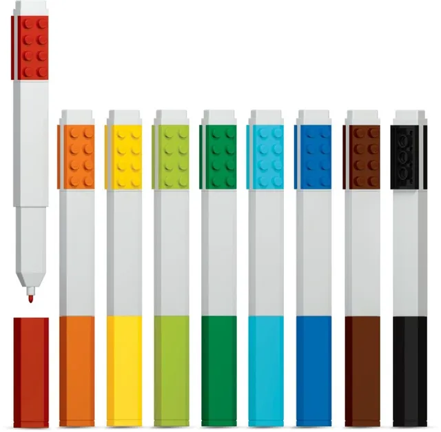 9 Pack Marker Set de LEGO – photo du produit