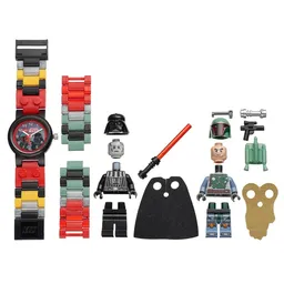 LEGO Darth Vader and Boba Fett Buildable Watch with Toy (5005212)