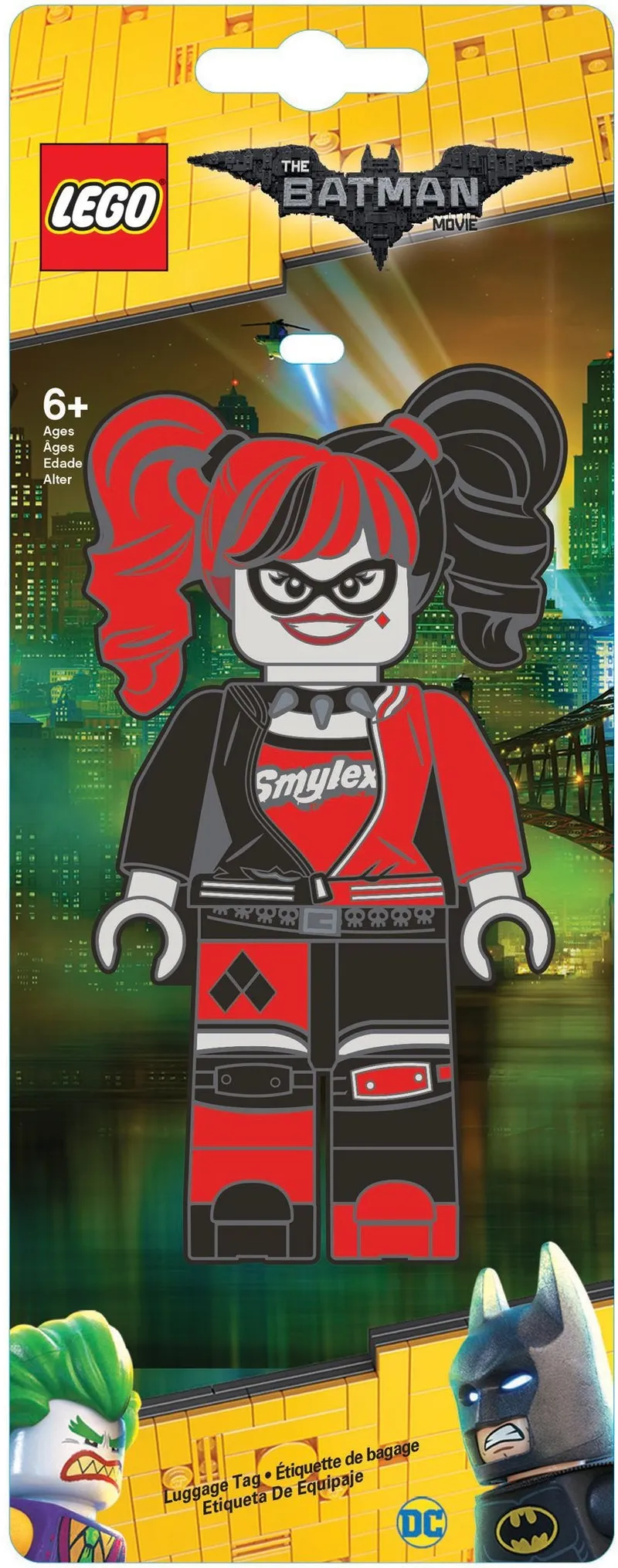 Harley Quinn Luggage Tag by LEGO – product photo