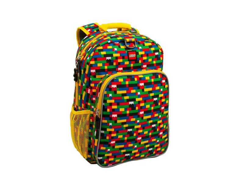 Brick Print Heritage Backpack (Red/Blue) van LEGO – productfoto