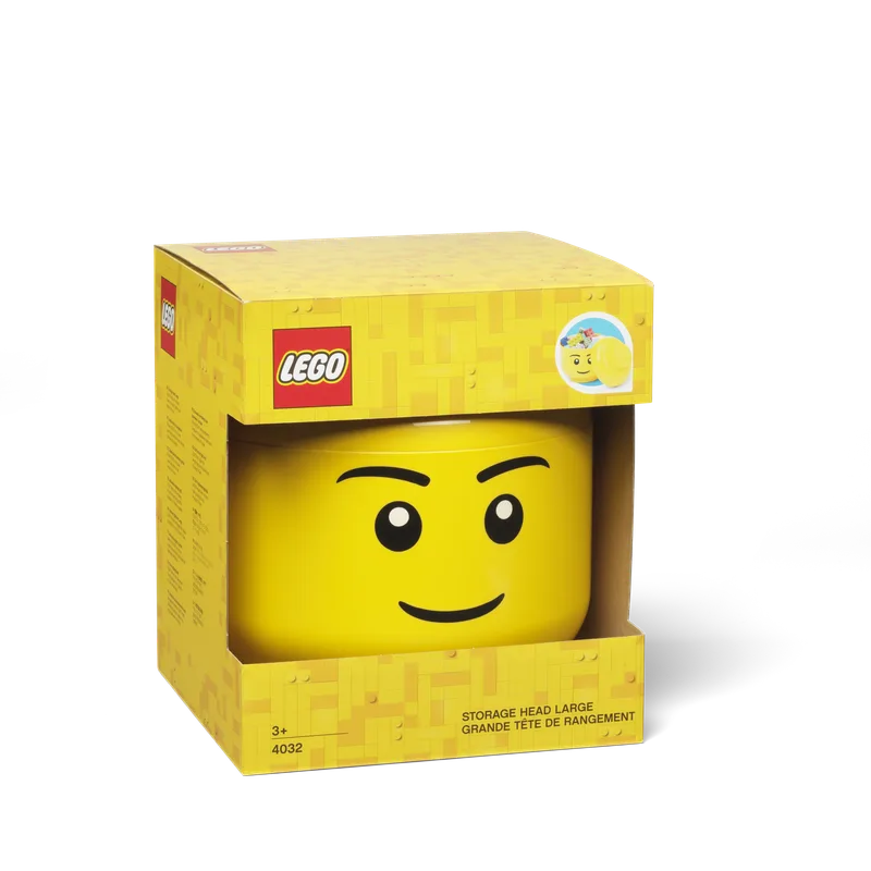 LEGO® Boy Storage Head – Large by LEGO – product photo 2 of 6