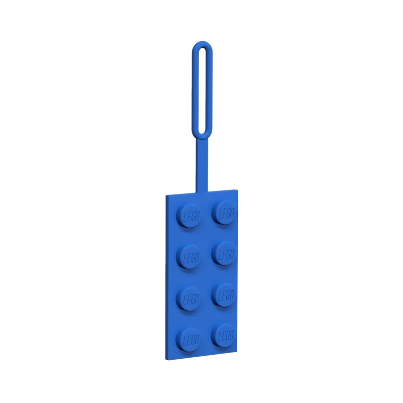 2x4 Blue Luggage Tag by LEGO – product photo 3 of 4