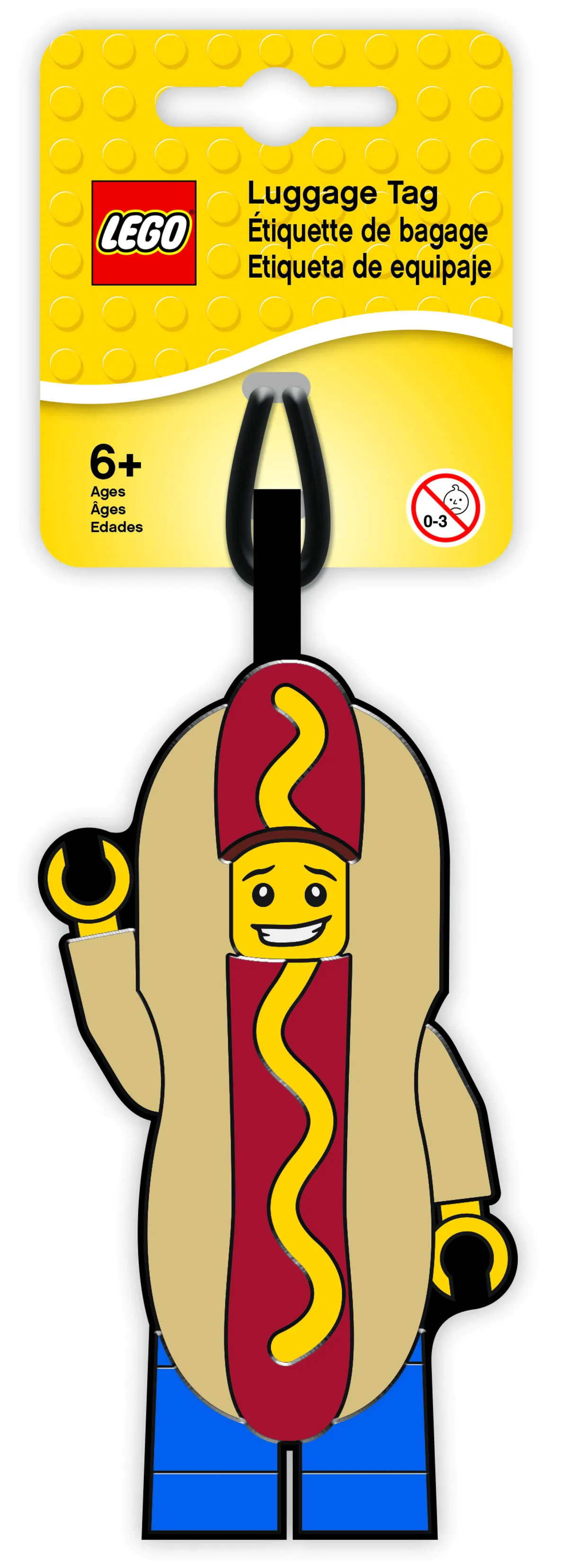 LEGO LEGO® Hot Dog Guy Luggage Tag (5005582)