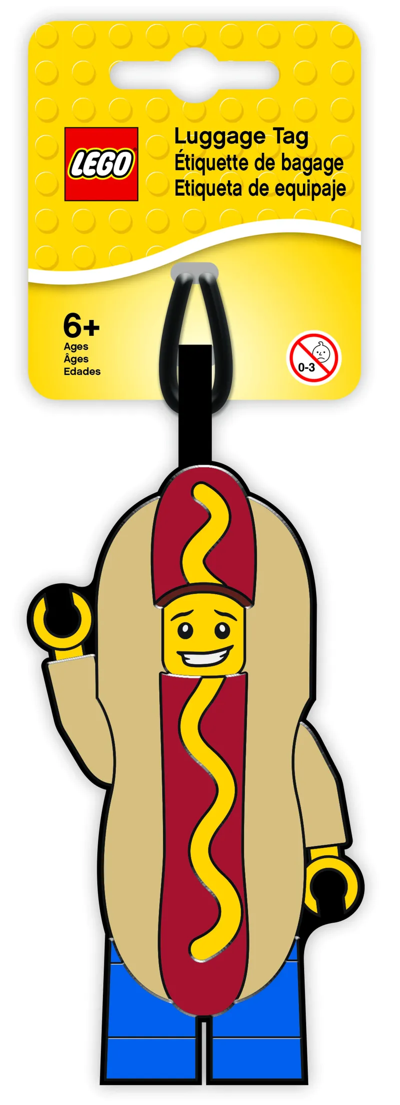 ® Hot Dog Guy Luggage Tag