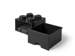 LEGO LEGO® 4-Stud Black Storage Brick Drawer (5005711) - afbeelding 2