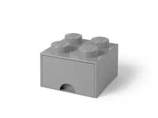 LEGO® 4-Stud Medium Stone Gray Storage Brick Drawer van LEGO – productfoto 2 van 5