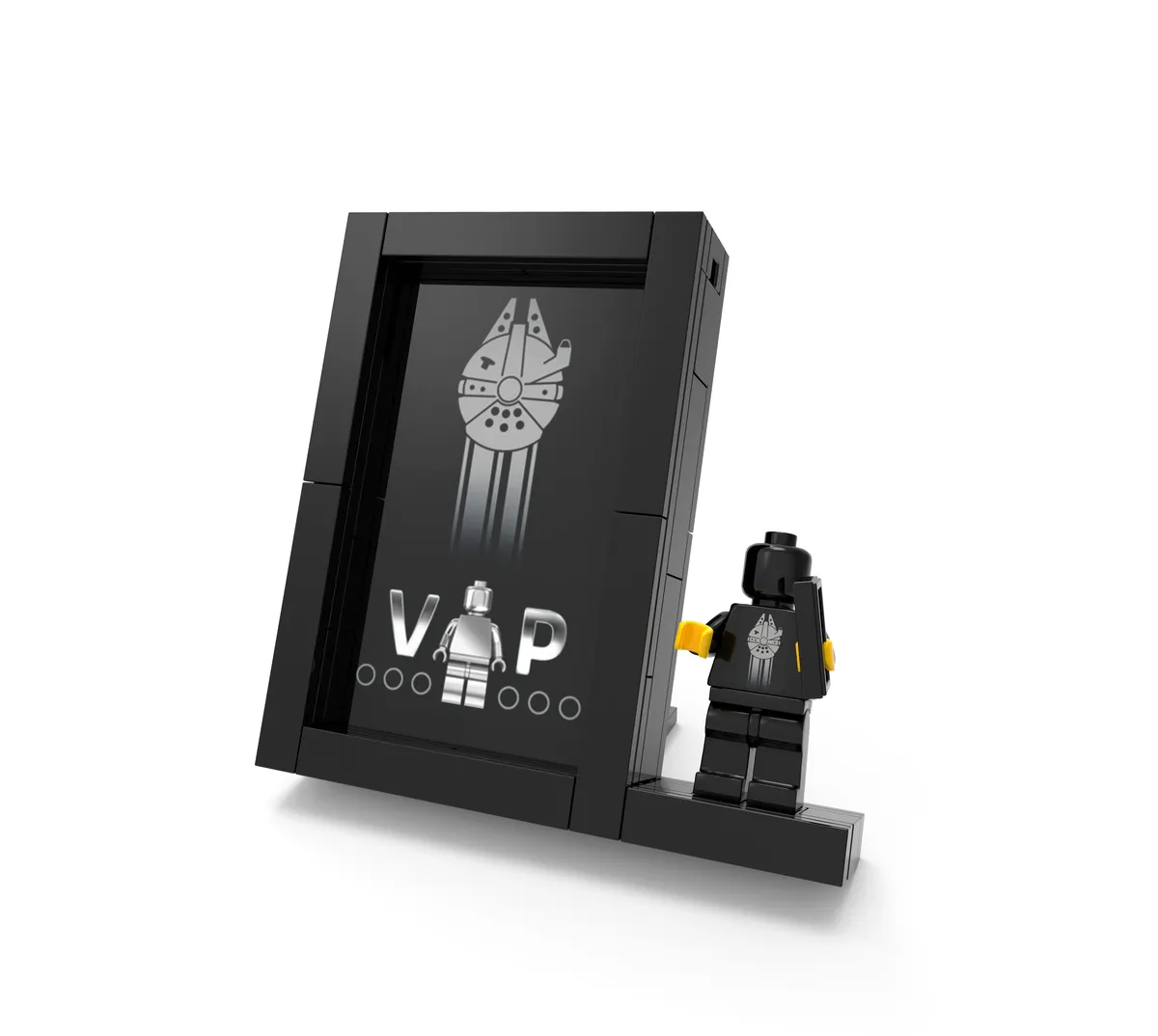 LEGO Free Exclusive LEGO® Black Card Display Stand (5005747)