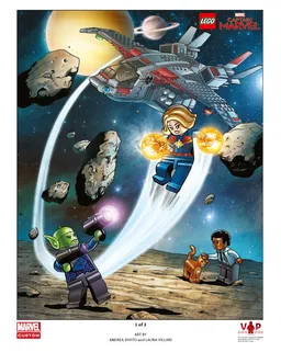 LEGO LEGO® Captain Marvel Art Print 1 of 3 (5005877)