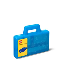 LEGO Transparent Blue Sorting Case To Go (5005890) - Bild 1