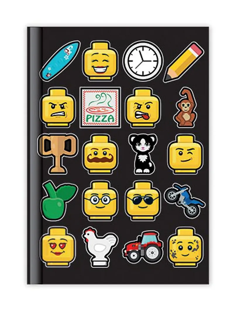 Minifigure Notebook von LEGO – Produktfoto