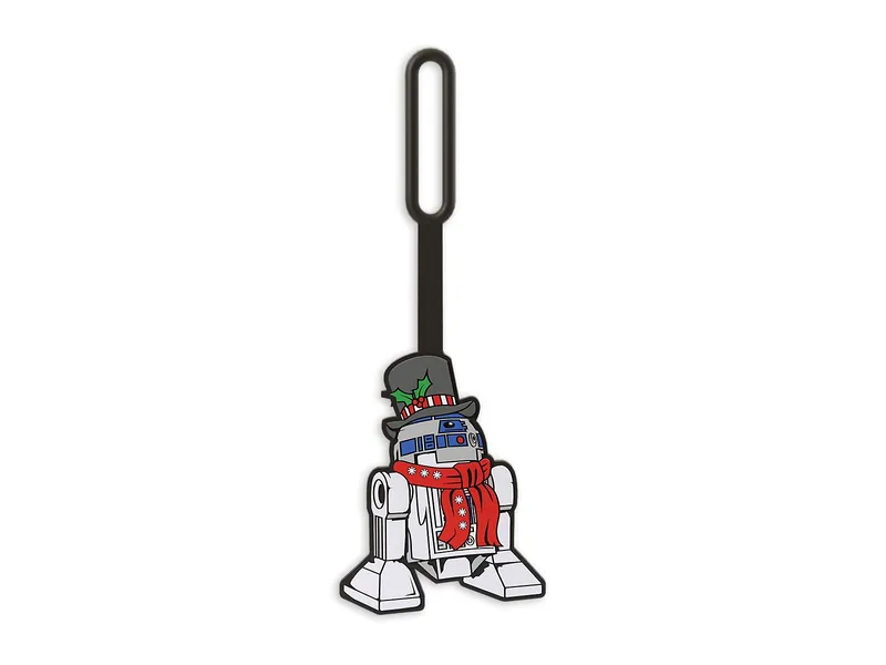 R2-D2 Holiday Bag Tag von LEGO – Produktfoto
