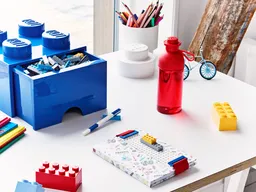 LEGO Storage Brick Drawer 4 Blue (5006130) - afbeelding 4