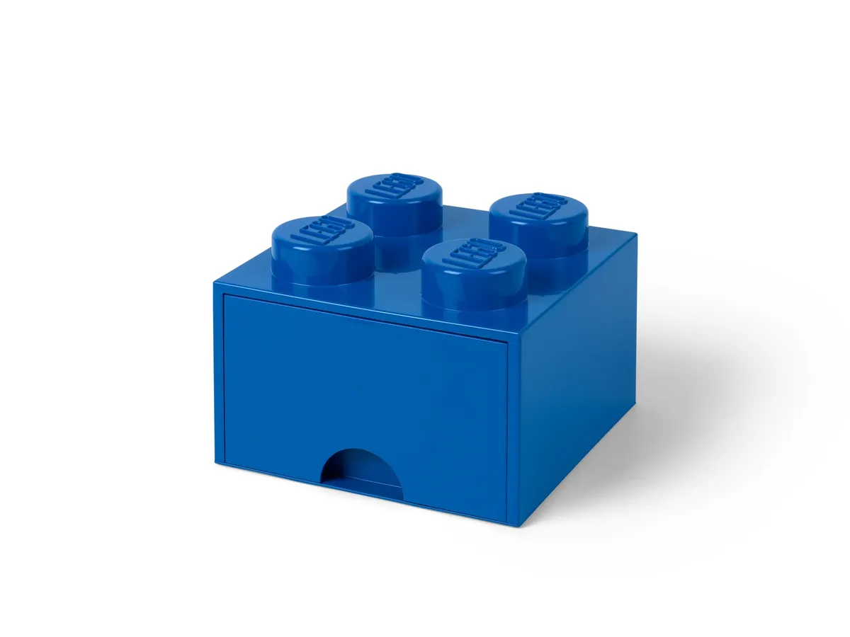 LEGO Storage Brick Drawer 4 Blue (5006130)