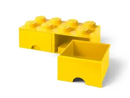 LEGO 8-Stud Brick Drawer – Yellow (5006133) - afbeelding 1