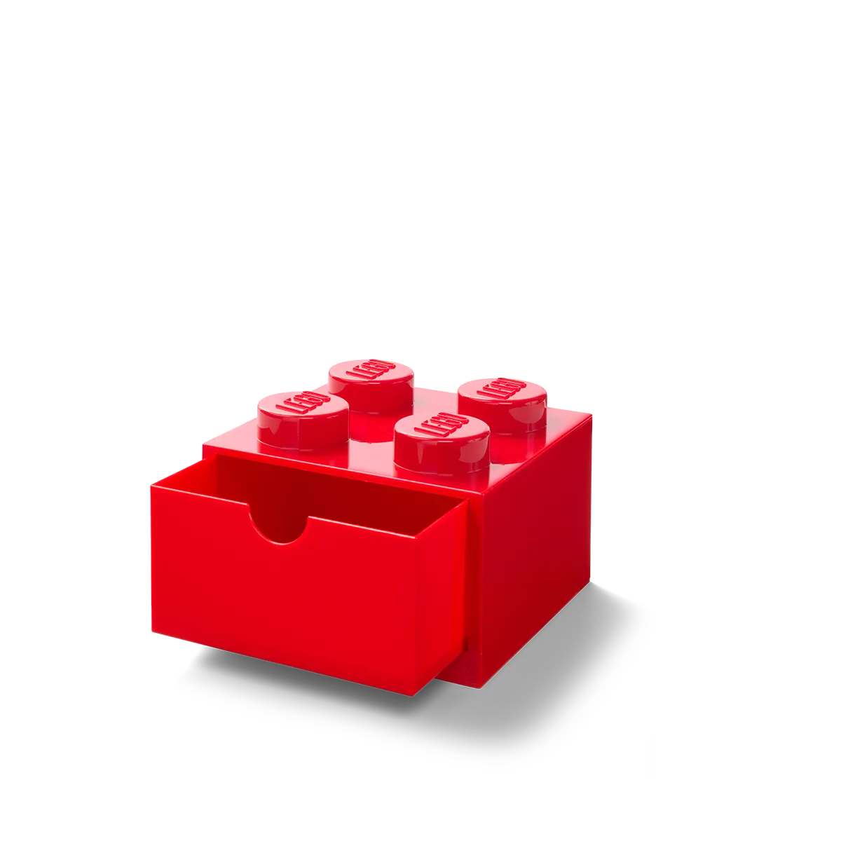 LEGO 4-Stud Desk Drawer - Red (5006140)