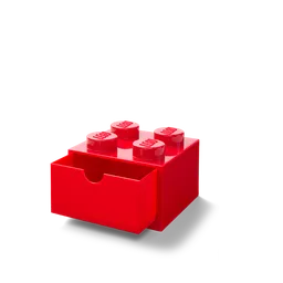 LEGO 4-Stud Desk Drawer - Red (5006140)