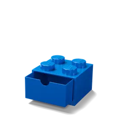 LEGO 4-Stud Desk Drawer - Blue (5006141) - afbeelding 2