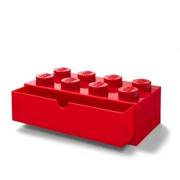LEGO 8-Stud Desk Drawer – Red (5006142) - afbeelding 1