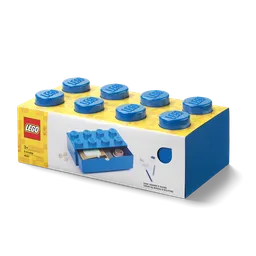 LEGO 8-Stud Desk Drawer – Blue (5006143) - afbeelding 1